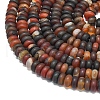 Natural Banded Agate Beads Strands G-P575-A53-8x5mm-3