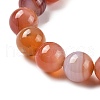 Natural Multi-Color Agate Beads Strands G-A261-B21-14mm-4