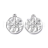 Non-Tarnish 304 Stainless Steel Pendants STAS-P324-32P-2