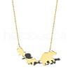 304 Stainless Steel Pendant Necklaces for Women FS-WGD2842-03-3