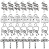 SUNNYCLUE 64Pcs 4 Styles Alloy Pendants FIND-SC0007-22-1