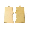 201 Stainless Steel Pendants STAS-R002-17G-1