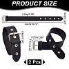 Imitation Leather Shirt Sleeve Holders AJEW-WH0314-509-2