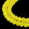 Transparent Glass Beads Strands EGLA-A034-T8mm-MD29-5