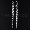 Transparent Acrylic Pendants TACR-T028-21A-2
