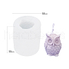 Owl Shape DIY Candle Silicone Molds CAND-PW0008-42B-1