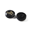 Dyed Black Synthetic Turquoise Beads G-F775-B07-2