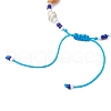 Glass Seed Beaded Braided Bead Bracelets BJEW-MZ00172-6