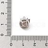 Brass Pave Cubic Zirconia Pendants KK-E791-01P-3