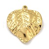 304 Stainless Steel Pendants STAS-M073-54G-1