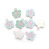 Alloy Enamel Pendants EAP073Y-4-1
