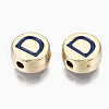 Alloy Enamel Beads X-ENAM-S122-029D-RS-2