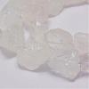 Raw Rough Natural Quartz Crystal Beads Strands G-E343-11-3