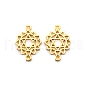 Baroque Style Zinc Alloy Connector Charms FIND-TAC0015-08LG-1