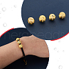AHADERMAKER 64Pcs 4 Styles Brass Lucky Large Hole Beads KK-GA0001-59G-3