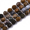 Natural Ocean Jasper Beads Strands G-N328-018-1