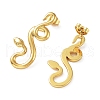 304 Stainless Steel Stud Earring EJEW-M231-02A-G-2