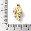 Brass Micro Pave Cubic Zirconia Pendants Pendants KK-K345-09G-3