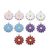 304 Stainless Steel Enamel Pendants STAS-Q241-015-1