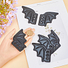 Cloth Shoe Charms FIND-WH20019-25B-03-3