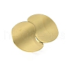 Adjustable 304 Stainless Steel Cuff Rings for Women RJEW-V004-05G-2