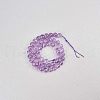 Natural Amethyst Beads Strands G-NB0001-16-4