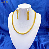 Alloy Pendant Necklace & Stud Earring FS-WGC4C10-03-1