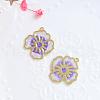 Alloy Enamel Pendants INS-PW0002-06C-03-1