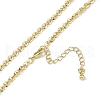 Rack Plating Brass Cable Chain Necklaces for Women NJEW-K382-11G-2