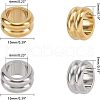 Unicraftale 304 Stainless Steel Beads STAS-UN0004-37-3