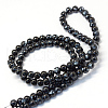 Baking Painted Glass Round Bead Strands DGLA-Q019-6mm-73-3