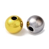 Plated Acrylic Beads OACR-H123-01B-2