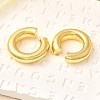 Rack Plating Brass Round Cuff Earrings EJEW-R150-16G-5