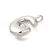 Rack Plating Brass Pendants KK-I722-01P-G-2