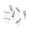 Tarnish Resistant 201 Stainless Steel Cord Ends STAS-E136-66-1