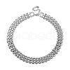 Non-Tarnish 304 Stainless Steel Link Necklaces NJEW-Q340-05P-1