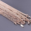 2.5mm Stainless Steel Wheat Chain Necklaces AL4301-3-1