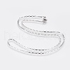 Non-Tarnish 304 Stainless Steel Box Chain Necklaces NJEW-F248-22A-P-1