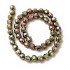 Electroplated Synthetic Non-magnetic Hematite Beads Strands G-I364-L01-08-2