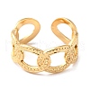 Ion Plating(IP) 304 Stainless Steel Finger Rings RJEW-L102-41G-2