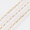 Long-Lasting Plated Brass Cable Chains Necklaces X-NJEW-K112-02G-NF-2