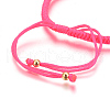 Nylon Cord Braided Bead Bracelets Making BJEW-F360-F11-3