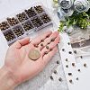  480Pcs 8 Style Tibetan Style Alloy Beads TIBEB-NB0001-28-4