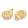 304 Stainless Steel Pendants STAS-T065-35G-2