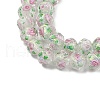 Handmade Foil Lampwork Beads Strands FOIL-S136-001I-3