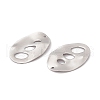 Non-Tarnish 304 Stainless Steel Pendants STAS-B031-11P-3