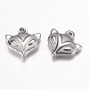 Tarnish Resistant 304 Stainless Steel Charms STAS-P171-06P-1