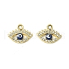 UV Plating Alloy Enamel Pendants FIND-B039-01G-04-1