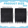 Faux Fur Squares Fabric BJEW-WH0515-11F-2