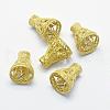 Brass Bead Cone KK-K186-43C-RS-1